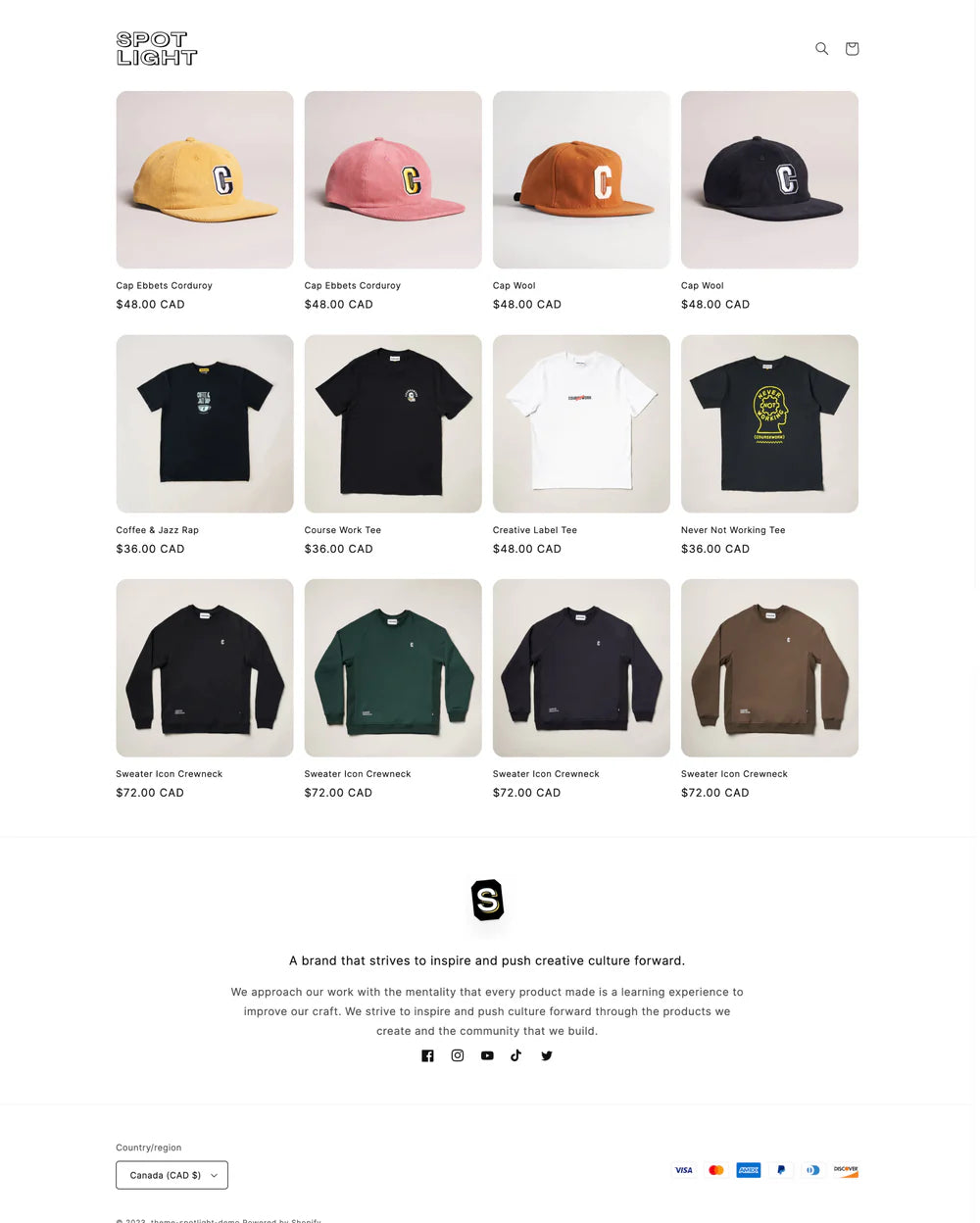 Création de boutique Shopify – clé en main