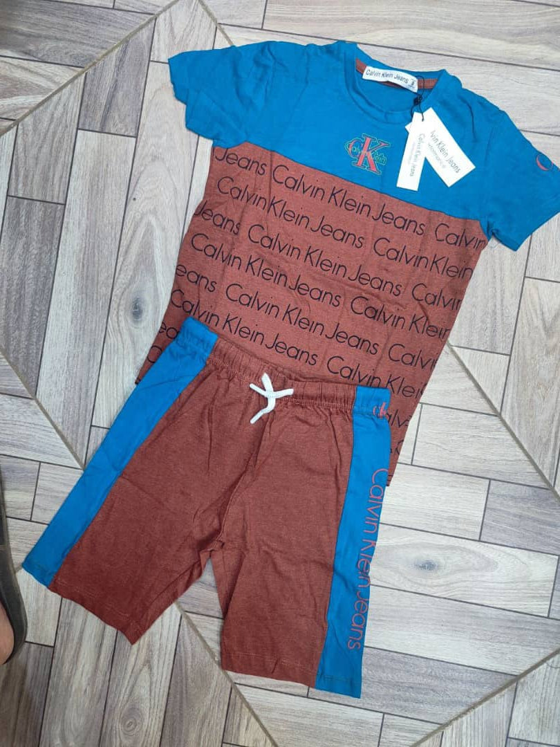 Boys' Summer Set - Calvin Klein Jeans T-shirt and Shorts