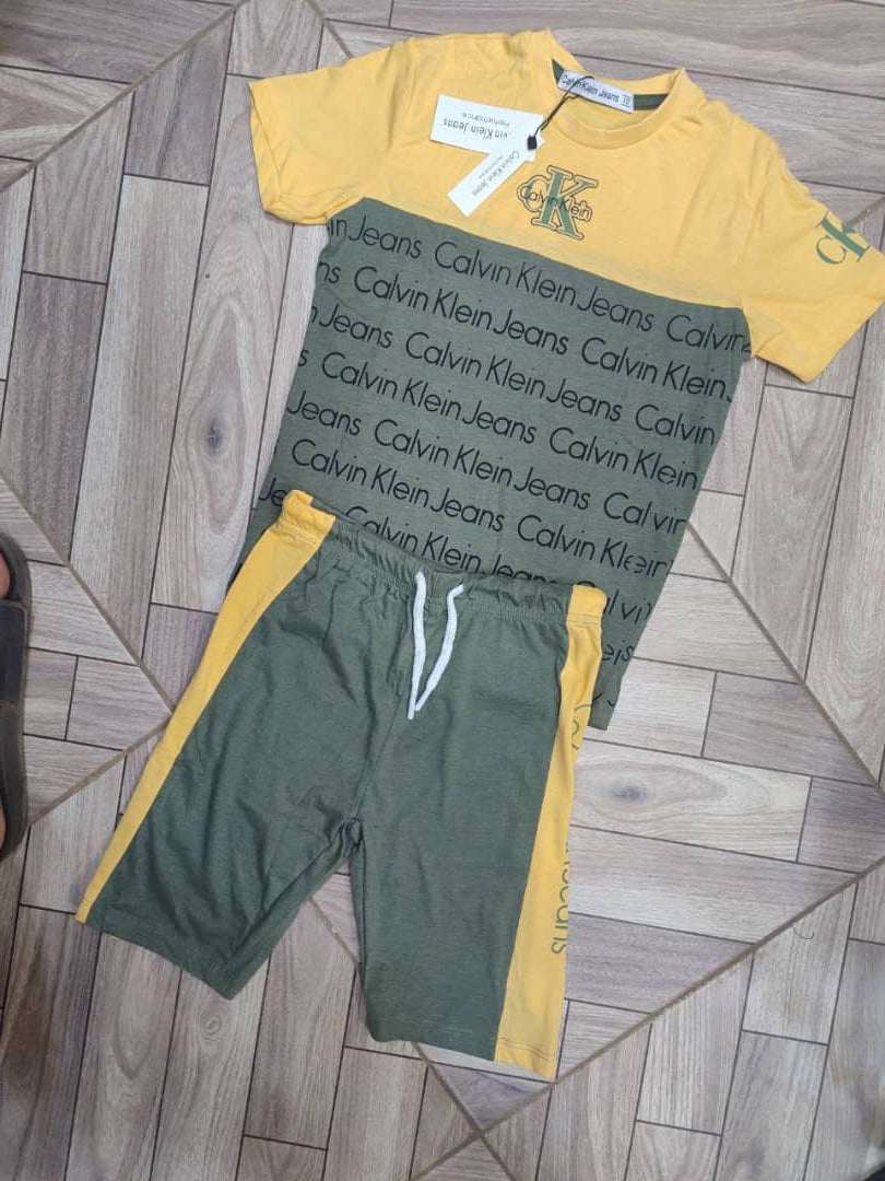 Boys' Summer Set - Calvin Klein Jeans T-shirt and Shorts