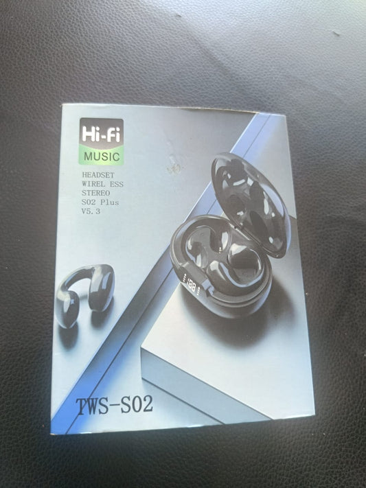 Casque Audio Hi-Fi Sans Fil S02 Plus - Bluetooth 5.3, Son Stéréo Immersif, Léger &amp; Élégant